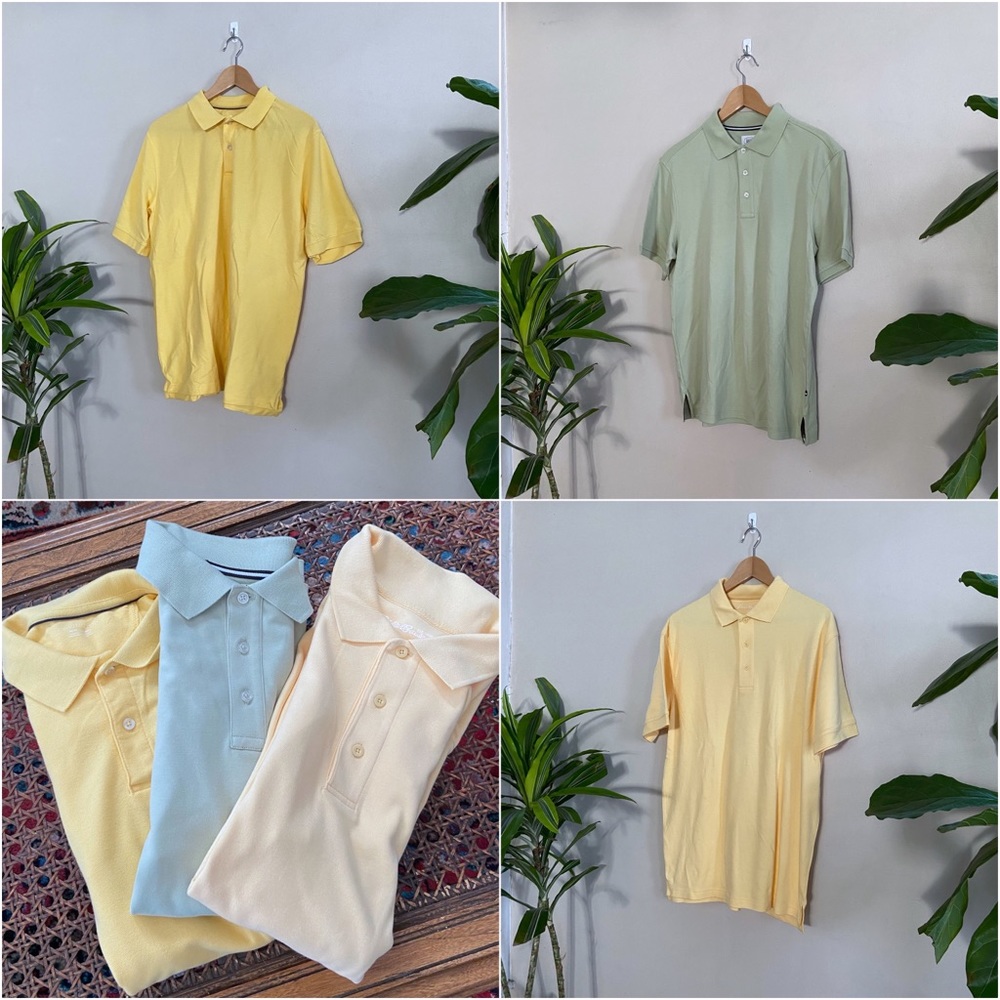 Men’s Polo Shirt Lot (3 Shirts)